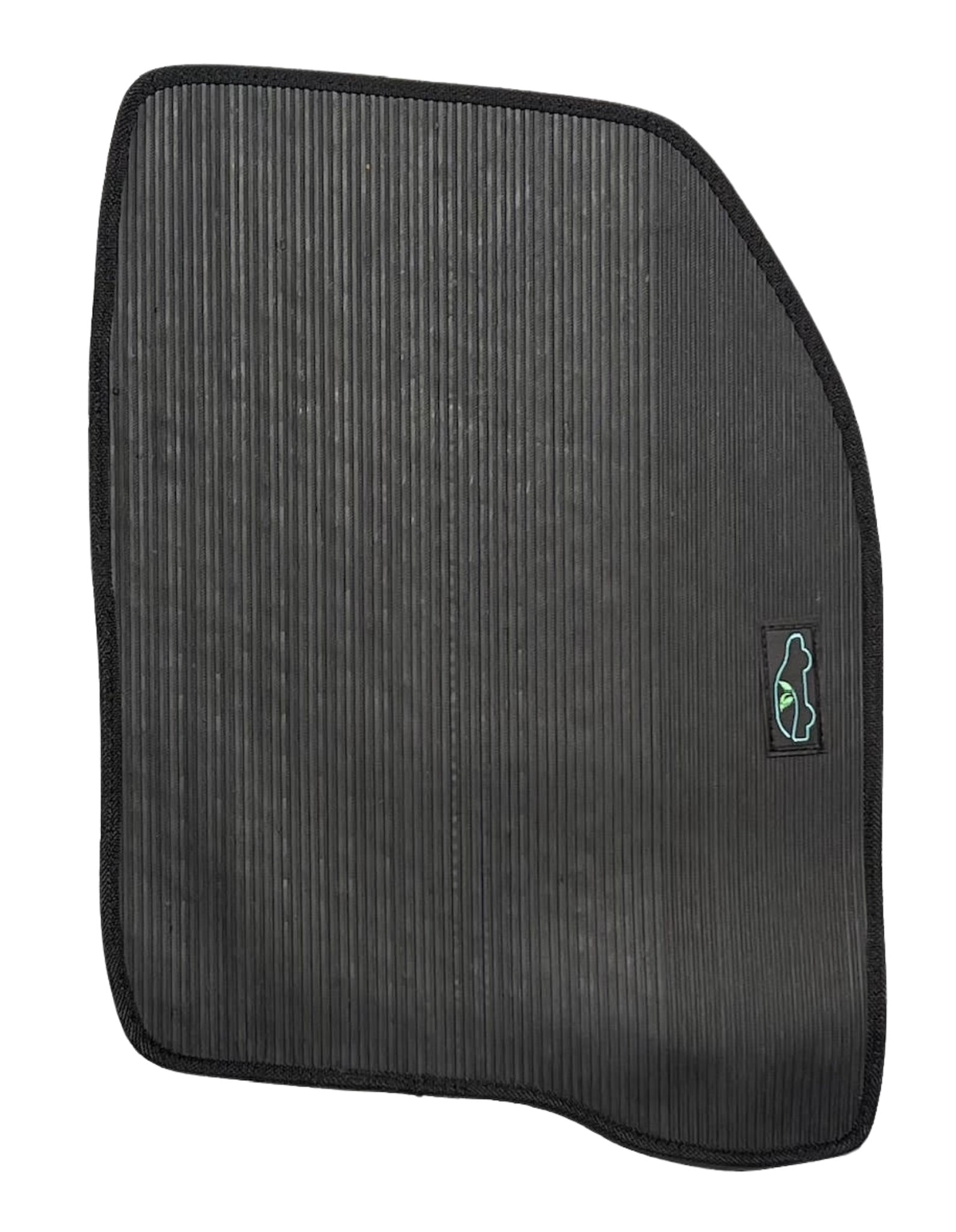 All Weather Floor Mats Custom Fit for 2015 to 2023 Ford Edge - Front and Rear - Black - Safety Locks - ecoMats