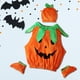 thumbnail image 1 of Conjunto de Disfraces de Halloween para Niñas, Decoración de Disfraces, Traje de Cosplay, Sombrero de Calabaza para Halloween, Accesorios para Fotos D , Altura 90cm Salvador Disfraz de juego de simulación, 1 of 10