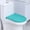 Green, variant on Stretchable Toilet Seat Cover, Soft Elastic Lid Protector, Washable Comfort Fit for All Bathroom Commode Covers, Toilet Lid Covers