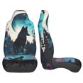 thumbnail image 5 of Haiem Artistic Moon Valley Wolf Printed Car Seat Covers Set of 2, Universal Fit Car Seat Covers,Protective Seat Covers,Comfortable Car Seat Covers, Easy Installation Seat Covers, 5 of 9