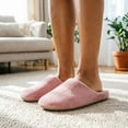 thumbnail image 2 of Agkizg Womens Fall Winter Slippers, House Slippers, Soft Warm Plushes House Slippers Comfortable Casual Indoor Winter Home Slippers, 2 of 7