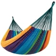 thumbnail image 1 of Hamaca Lazy Daze tejida a mano estilo maya, cuerda suave de 3.2 m, capacidad 250 kg, 1 of 8