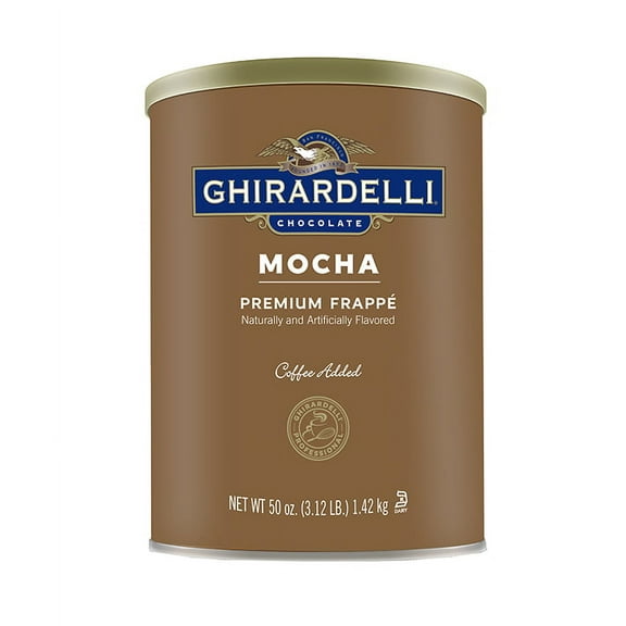 Ghirardelli Chocolate Premium Frappe, Mocha, 3.12 Lb