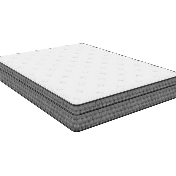 Medium Feel, Cool Gel Hybrid | Full-Zen Euro-Top for a Serene Sleep Environment | Experience a Relaxed Sleep Atmosphere