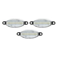 thumbnail image 5 of GTINTHEBOX 3PCS Clear Lens Amber LED Front Grille Running Light For 2010-2014 Ford F150 Raptor, 5 of 11