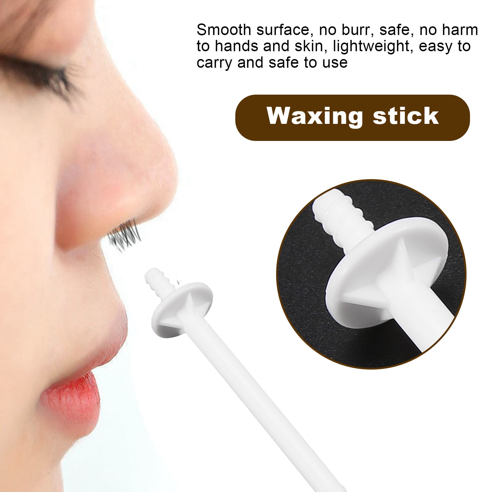 Jinyi Plastic Nose Wax Sticks Nose Waxing Strips Nostril Cleaning