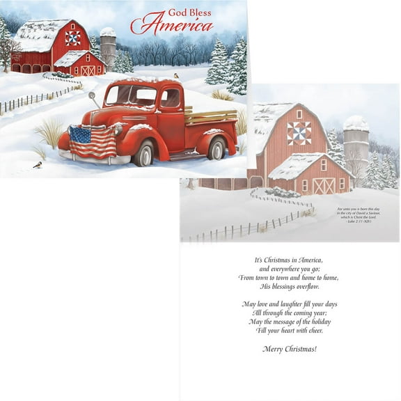Chrisas in the Country Card, Set of 20