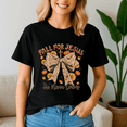 thumbnail image 2 of Fall For Jesus He Never Leaves Coquette Bow Christian, Thanksgiving Shirt,Turkey Tee,Holiday Gift ,Happy Thanksgiving Tshirt,Turkey Day,Family Gobble ,Pumpkin,, 2 of 5