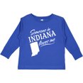 thumbnail image 3 of Inktastic Someone in Indiana Loves Me Boys or Girls Long Sleeve Toddler T-Shirt, 3 of 5