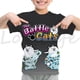 thumbnail image 5 of Camiseta para niños The Battle Cats, camiseta para bebés, niños y niñas, linda camiseta de dibujos animados, camiseta de manga corta de verano para niños, camisetas con cuello redondo, 5 of 5