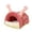 Purple, variant on vnanda Hamster Nest Cozy Hamster Sleeping House Snail Shape Thickened Dwarf Rabbit Chinchilla Hedgehog Ferret Hideaway Three-dimensional Support Pet Bed