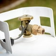 thumbnail image 3 of 4 Pcs Adaptateur Propane Professionnel pour Remplissage de Gaz Convertisseur de Réservoir de Gaz Résistant à l'Usure Adaptateur de Fournaise Extérieure Petit Convertisseur Propane pour Fournitures de Camping (Norme EU), 3 of 6