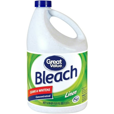 Great Value Bleach, Linen Scent, 121 fl oz