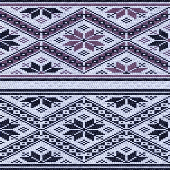 Ahgly Company Indoor Square Patterned Blue Whale Blue Area Rugs, 7' Square