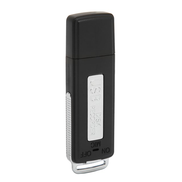 Grabadore de Voz Digital, Grabadora activada por Voz USB Portátil Compatible Con Grabación de Encendido, Ahorro de Apagado, Mini Grabador de Voz Para Reuniones