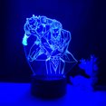 thumbnail image 3 of 3D Illusion Night Light USB Powered 7 Colors LED Light with Touch Switch for Kids Gift Bedroom Decor, 3 of 5