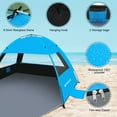 thumbnail image 5 of Venustas Dark Shelter Beach Tent for 3/4/6/8 Person, UPF 99+ UV Protection, Portable Sunshade, Easy Setup Beach Canopy with Carry Bag, 5 of 7