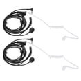 thumbnail image 3 of Auriculares de radio, auriculares walkie talkie sonido transparente fácil de usar abs transmisión, 3 of 7