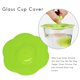 thumbnail image 2 of Tapas de Silicona para Tazas Vidrio, 6 Piezas Antipolvo Reutilizables Cubierta Café y Té Bebidas, 2 of 10