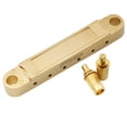 thumbnail image 4 of Wilkinson WOGB2 Puente Tune-O-Matic de 52 mm (2-3/64 pulgadas) de ancho para guitarra eléctrica estilo USA Epiphone Les Paul SG, color dorado, 4 of 5