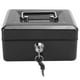 thumbnail image 1 of Caja de efectivo caja de seguridad con cerradura de 6 pulgadas con caja de seguridad con llave para oficina y hogar ANGGREK Otros, 1 of 7
