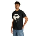 thumbnail image 6 of Cat With UFO Unisex Heavy Cotton Tee, 6 of 12