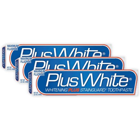 Plus White: Xtra Whitening Cool Mint Toothpaste, 3.5 Oz