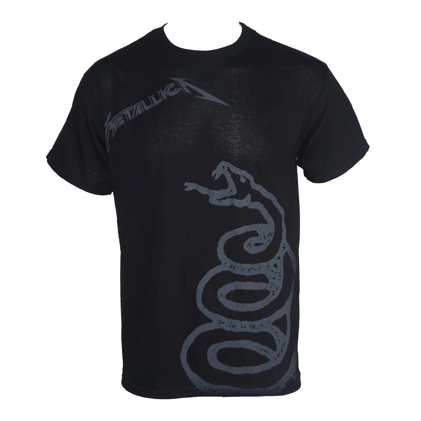 Bravado - METALLICA Black Snake Logo Album Cover T-Shirt - Walmart.com ...