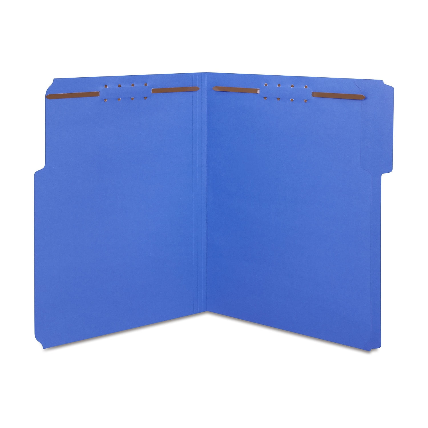 Staples Reinforced Classification Folder 2" Expansion Letter Size Blue