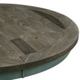 Roundhill Furniture Prato 5 Piece Round Dining Table Set