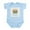 Sky Blue, variant on CafePress - Jesus Watches Over Me Baby Infant Bodysuit - Baby Light Bodysuit, Size Newborn - 24 Months