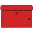 thumbnail image 5 of Tripp Lite SmartRack Industrial Enclosure with Lock - NEMA 3R, Wall Mount, Metal Construction, Internal Fans, 16.5 in. Depth, 6U, Red (srn3rr6u), 5 of 7
