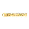 thumbnail image 3 of 14K Yellow Gold 11mm Fancy Link Chain 22 Inch, 3 of 3