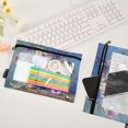 thumbnail image 4 of 2 Pack Flip Folders with Clear PVC Window Binder Pouches 3-Ring Binder Organizer for Office & Home Vintage Style Vase, 4 of 6