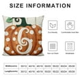 thumbnail image 5 of JEUXUS  Fall Pillow Covers Polka Dots Pumpkin Throw Pillow Covers for Fall Thanksgiving Decorations Fall Party Pillows Decorative Pillow Covers for Couch Sofa, 5 of 5
