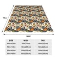 thumbnail image 3 of Fuzoiu Multi-Colored Roosters Print Ultra-Soft Micro Fleece Blanket,All Seasons Flannel Throw, Lightweight Blanket for Bed, Sofa, Couch, Movie Night, Camping, and Travel-40"x30", 3 of 7