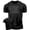 T-Shirt Black On Black, variant on GYMISH Fitness Before Business Workout T-Shirt for Men – Funny Gym Shirt, Men's Athletic Tee, Military Green, Small
