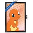 thumbnail image 3 of Pokémon - Charmander 004 Wall Poster, 14.725" x 22.375", Framed, 3 of 3
