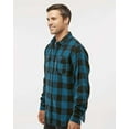 thumbnail image 2 of Burnside Yarn-Dyed Long Sleeve Flannel Shirt, 2 of 5