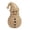 B, variant on Wicker Christmas Tree, 7.09 in Rattan Woven Tree Figurine, Holiday Tabletop Decoration