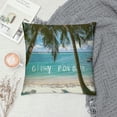 thumbnail image 2 of PHYHOO Ocean Throw Pillow Cover , Ocean Beach Pillow Cover for Kids Teens Adult, Cushion Cover, Style Nature Theme Decorative Square Pillow Case, 2 of 5