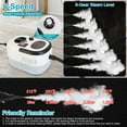thumbnail image 5 of Zorpupoa 2500W Handheld Steamer Cleaner 2500W Powerful High Temp Steamer Clean Machine for Car Detailing Couch Floor Tile Microwave Mattress Bed Bugs Windows, 5 of 12