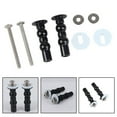 thumbnail image 3 of 2 Pack for TOTO Toilet Seat Hinge Screw Expansion Rubber Bolt Top Nut Set, 3 of 7