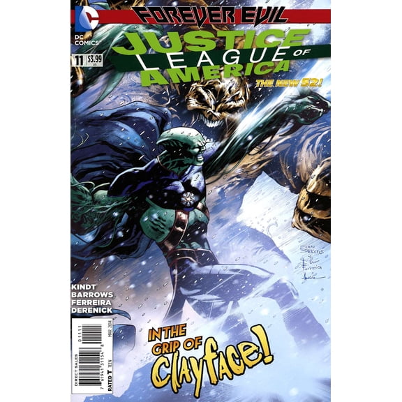 Justice League of America (3rd Series) #11 VF ; DC Comic Book
