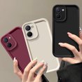 thumbnail image 2 of For Realme 10 Case Realme 9 Pro + Realme 9 5G 9i 10 Pro + Phone Case Cute Curly Wave Hybrid Shockproof Bumper Cover Soft Fundas tyjt white Realme 9 ProPlus, 2 of 5