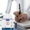 thumbnail image 3 of Erasable Ink Pen - Push Action Smooth Writing with Refillable Cartridges for Effortless Note-Taking and Styling 5PCS, 3 of 5