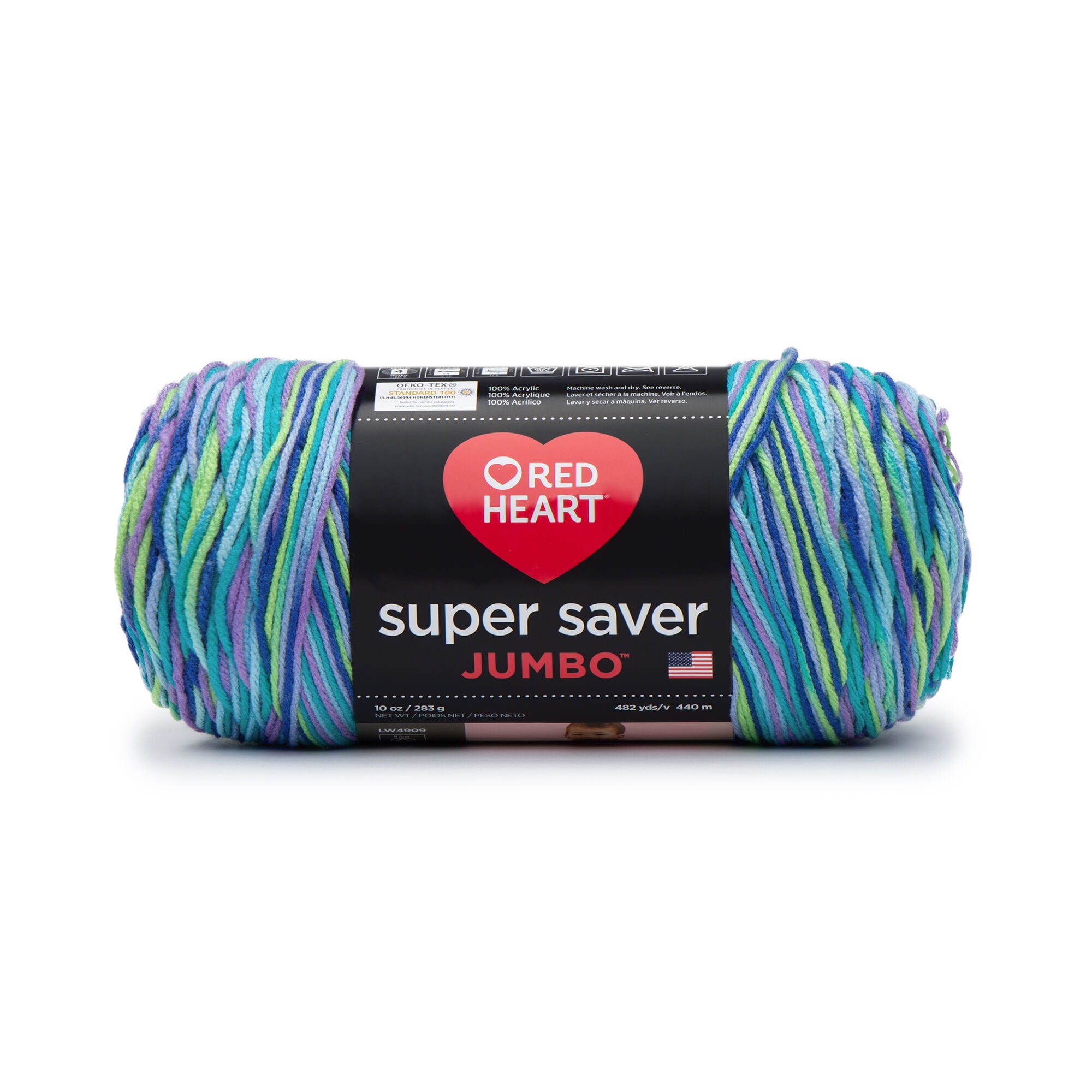 Red Heart Super Saver Acrylic 5 oz in Wildflower