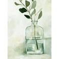 thumbnail image 2 of Caroline, Emma 25x32 White Modern Wood Framed Museum Art Print Titled - Eucalyptus Branch Still Life I, 2 of 4