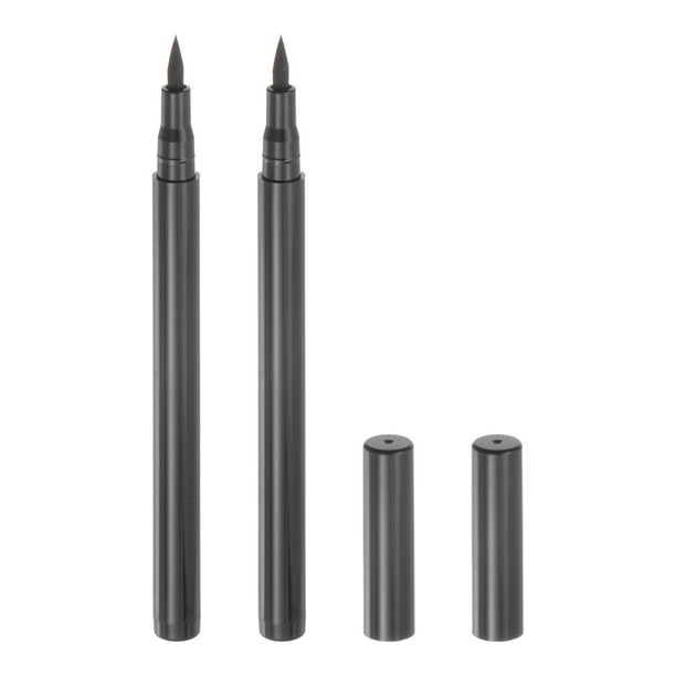 2uds Tela Marcadores Permanente Tinte Pintura Textil Marcador Bolígrafos Fina Punta para Bricolaje Ropa Zapatos, Oscuro Gris