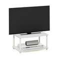 thumbnail image 5 of Furinno TURN-N-TUBE No Tools 2-Tier Elevated TV Stands in White/White, 5 of 6